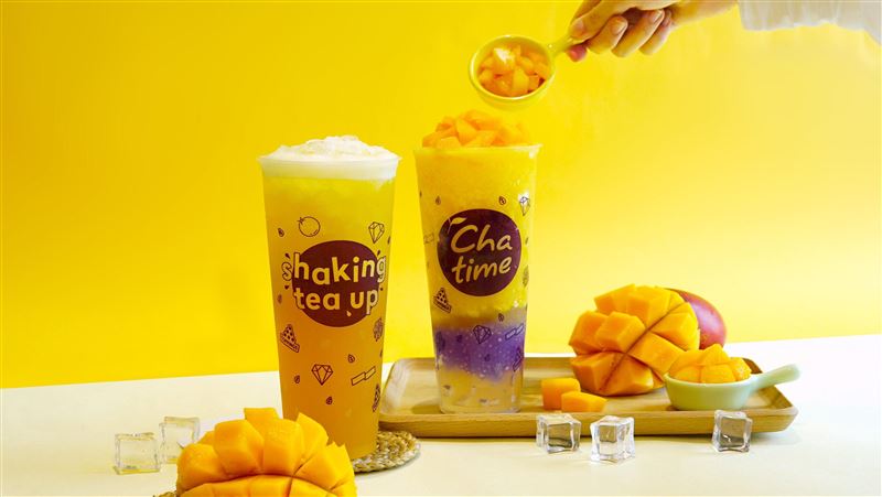 限時優惠　手搖飲芒果綠第二杯5折