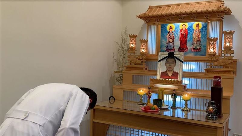 勇消陳志帆救火殉職　醫護不捨曝暖舉