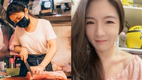 東門市場豬肉正妹秀公文！感嘆林昶佐：是啞口無言。＊（圖／翻攝自采婕 Charlene 臉書）