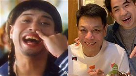 李建仁如花 圖翻攝自星扒客微博、如花李建仁微博