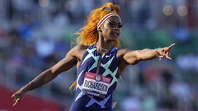 ▲李察森（Sha'Carri Richardson）被驗出大麻反應，恐錯失東京奧運。（圖／美聯社／達志影像）