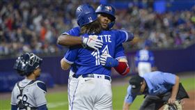 ▲小葛雷諾（Vladimir Guerrero Jr.）炸裂本季第27轟。（圖／美聯社／達志影像）