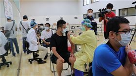 外送員打疫苗（北榮提供）