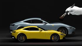 ▲Amalgam Collection法拉利訂製模型車。（圖／翻攝Amalgam Collection網站）