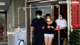 陳男潛入未營業餐廳竊取4萬元被逮，女友也因胸罩藏毒遭送辦。（圖／翻攝畫面）