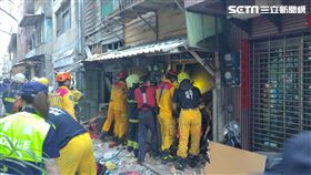 災難,建物,倒塌,受困 （圖／記者洪正達攝影）