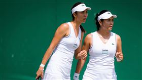 ▲詹詠然、詹皓晴晉級溫網女雙16強。（圖／翻攝自詹詠然臉書）