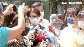 0704台北市副市長黃珊珊視察永吉國小篩檢站