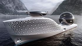▲Earth 300核子動力遊艇。（圖／翻攝Iddes Yachts網站）