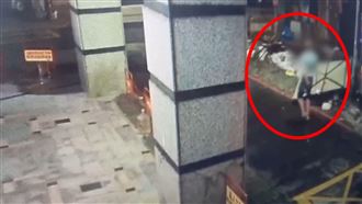 男陳屍萬華工地　監視器曝最後身影