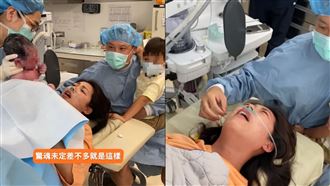 林可彤生產淒厲哭吼　3歲兒直盯看傻