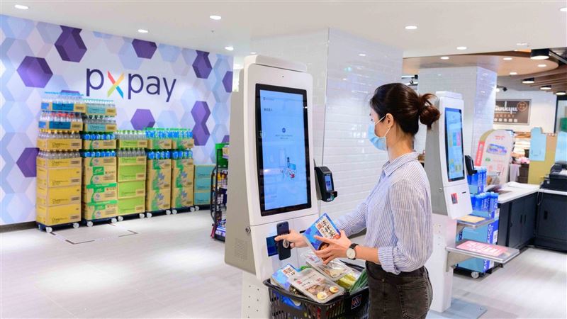 請支援收銀！全聯自助結帳機亮相