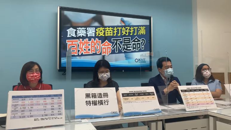藍委控疫苗造冊變2倍　食藥署回應了