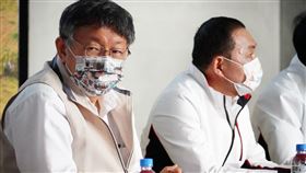 雙北論壇會後柯文哲、侯友宜聯合記者會（圖／記者劉懿萱）