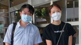 巧遇賈永婕送物資！心臟權威醫師林謂文羞合照：感謝支援（圖／翻攝自林謂文臉書）