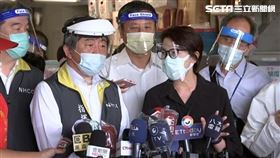 陳時中,黃珊珊,0706環南市場復市,翻攝畫面