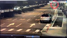 台北市文山區羅斯福路六段深夜發生死亡車禍。 翻攝畫面