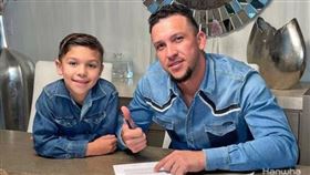 ▲Hernan Perez加盟韓火鷹。（圖／韓火鷹球團提供）