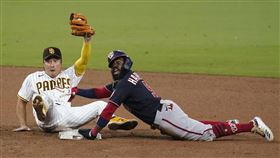 ▲聖地牙哥教士韓國工具人金河成。（圖／美聯社／達志影像）