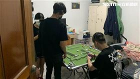 麻將,群聚,打牌,台中,翻攝畫面