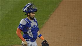 ▲Robinson Chirinos在德州遊騎兵與秋信守當過多年隊友。（資料照／美聯社／達志影像）