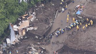 日本土石流沖毀上百戶！29人失聯中