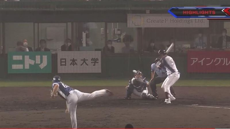 挨再見安打　平良海馬40場首度掉分