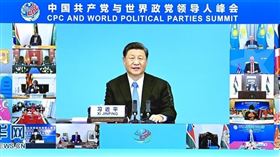 「中國永不稱霸」！習近平喊話全球：實現民主有很多種方式（圖／翻攝自新華網）
