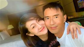 林利與台灣老婆陳貞均分隔兩地近半年。（圖／翻攝自林利臉書）