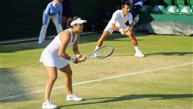 ▲詹詠然尋求衛冕溫網混雙。（資料圖／翻攝自溫布頓臉書）