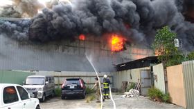 布工廠,起火,鐵皮,樹林