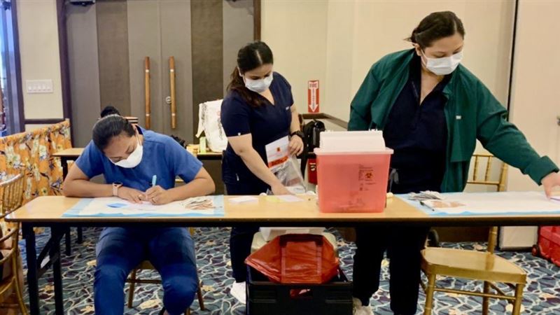 首發團88台人　今關島率先打完疫苗