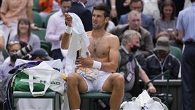 ▲喬科維奇（Novak Djokovic）闖進溫網男單4強。（圖／美聯社／達志影像）
