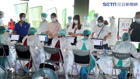 ▲環南市場篩檢（圖／記者邱榮吉攝影）