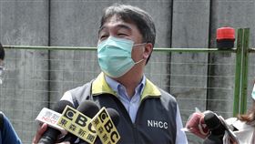 王必勝赴聯合前進指揮所開會醫福會執行長、前進指揮所指揮官王必勝（圖）7日前往萬華聯合前進指揮所與台北市長柯文哲、副市長黃珊珊開會，討論疫情相關問題。中央社記者張皓安攝  110年7月7日