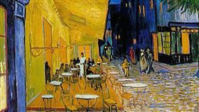梵谷的知名畫作《星空下的咖啡座》
https://www.flickr.com/photos/26324411@N00/1619595483/in/photolist-z9LXVv-zP981F-z9LYbk-62aemF-e3PHpg-3t7Rj4-cxmU7j