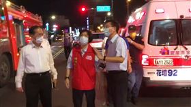 喬友大樓大火，消防局代理局長邱聰佳，圖/翻攝自靠北消防2.0