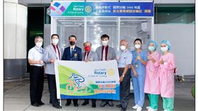 守護國門第一線　扶輪齊心抗疫贈移動式正壓篩檢站