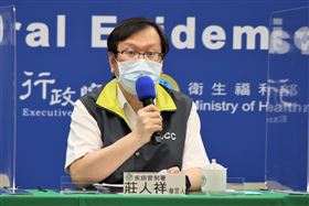 ▲0709 CDC記者會，莊人祥（圖／指揮中心提供）