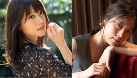 小日向優香（左）因撞臉有村架純（右）受網上熱議。（圖／翻攝自小日向優香／有村架純IG）