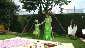 關穎和女兒CC。（圖／寬魚國際提供）