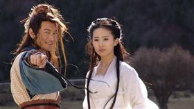 ▲小龍女、楊過。（示意圖／翻攝自百度百科）
