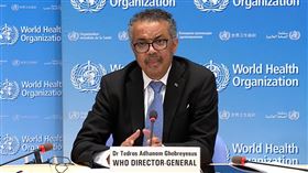 譚德賽。（圖／翻攝自World Health Organization (WHO) YouTube頻道）