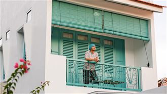 黃明志回老家驚見退休多年「費玉清」