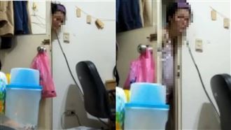 飲用水被偷加料！她裝監視器見詭探頭