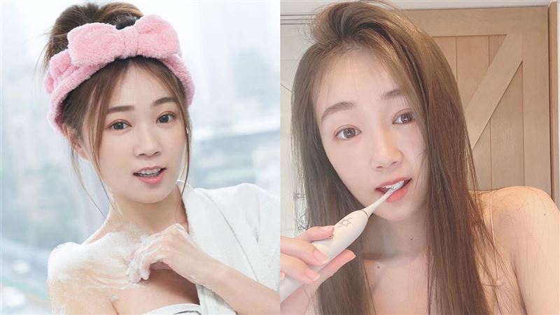 丫頭上空刷牙一片裸　曾莞婷：太犯規