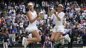 謝淑薇,溫布頓網球（圖／美聯社／達志影像）