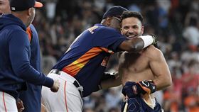 「阿土伯」Jose Altuve再見轟。（圖／美聯社／達志影像）