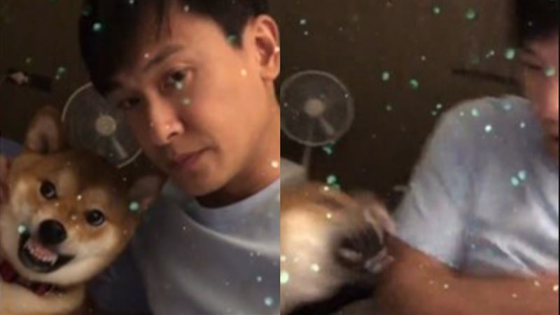 柴犬衝來咬一口　男星直播中手臂見血
