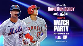 ▲阿隆索（Pete Alonso）全壘打大賽首輪35轟。（圖／翻攝自MLB推特）